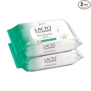 Lacto Calamine Daily Cleansing Facial Wipes